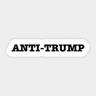 Anti-Trump Sticker